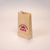Custom-Printed Natural Kraft 4-lb G